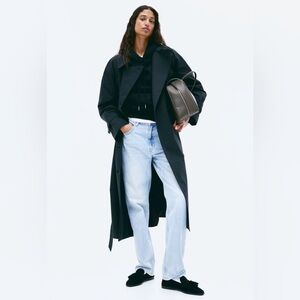 BNWT double-breasted trench coat